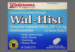 Clemastine Non-Prescription Coupon - Clemastine Non-Prescription 1.34mg tablet