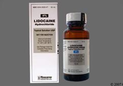 Lidocaine Coupon - Lidocaine 50ml of 4% bottle of topical solution