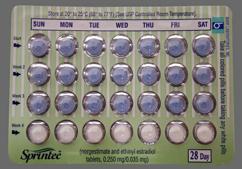 Sprintec Coupon - Sprintec 28 tablets of 0.25mg/0.035mg package