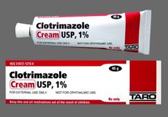 Clotrimazole Coupon - Clotrimazole 45g of 1% tube of cream