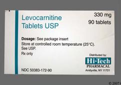 White Round Lc 77 - Levocarnitine 330mg Tablet