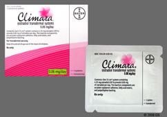 Climara Coupon - Climara 4 once-weekly patches of 0.06mg / day carton