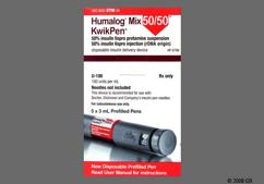 Humalog 50/50 Coupon - Humalog 50/50 five 3ml kwikpens of 100 units/ml carton