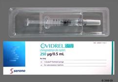 Ovidrel Coupon - Ovidrel 250mcg syringe