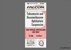 Tobramycin / Dexamethasone Coupon - Tobramycin / Dexamethasone 5ml of 0.3%/0.1% eye dropper