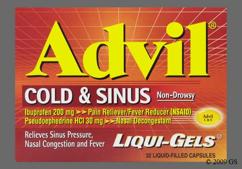 Advil for sinusitis hotsell