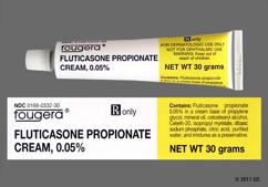 white - Fluticasone Propionate 0.05% Topical Cream