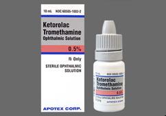 Ketorolac Coupon - Ketorolac 10ml of 0.5% eye dropper