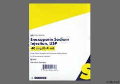 Enoxaparin Coupon - Enoxaparin 40mg/0.4ml syringe