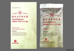 Heather Coupon - Heather 28 tablets of 0.35mg package