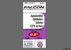 Apraclonidine Coupon - Apraclonidine 5ml of 0.5% eye dropper