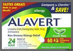 Alavert Coupon - Alavert 24 hour orally disintegrating tab