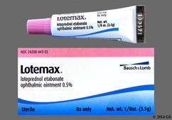 Lotemax Ointment Coupon - Lotemax Ointment 3.5g of 0.5% tube of ointment