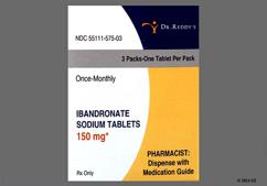 Ibandronate Coupon - Ibandronate 3 tablets of 150mg dose pack