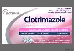 white - Clotrimazole 1% Vaginal Cream