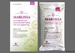 Marlissa Coupon - Marlissa 28 tablets of 0.15mg/0.03mg package