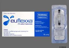 Euflexxa Coupon - Euflexxa 2ml of 10mg/ml syringe
