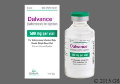 Dalvance Coupon - Dalvance 500mg vial