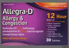 cost of generic allegra d