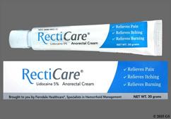 Recticare Coupon - Recticare 30g of 5% tube of cream