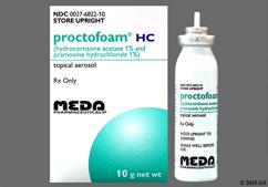 Proctofoam HC Coupon - Proctofoam HC 10g of 1%/1% can of foam