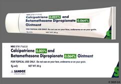 Betamethasone / Calcipotriene Coupon - Betamethasone / Calcipotriene 60g of 0.005%/0.064% tube of ointment