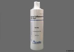 Sulfacetamide Coupon - Sulfacetamide 480ml of 10% bottle of wash