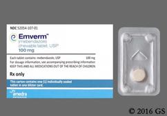 Mebendazole 100mg Chewable Tablets