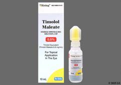 Timolol Coupon - Timolol 10ml of 0.5% eye dropper