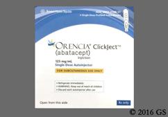 Orencia Coupon - Orencia 4 clickject autoinjectors of 125mg/ml carton