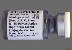 colorless - Menactra Solution for Injection