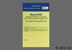 Azurette Side Effects Goodrx