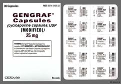 Gengraf Coupon - Gengraf 25mg capsule