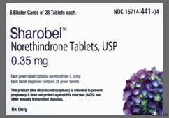 Sharobel Coupon - Sharobel 28 tablets of 0.35mg package