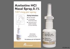 is azelastine a controlled substance