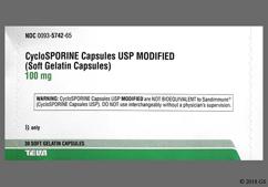 Brown Logo 100 Mg - Cyclosporine (modified) 100mg Capsule