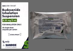 Budesonide Coupon - Budesonide 0.25mg / 2ml ampule
