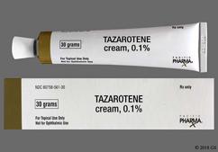 white - Tazarotene 0.1% Topical Cream