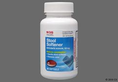 Red And White Scu2 - CVS Stool Softener 100mg Softgel