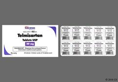 White Round 036 - Telmisartan 20mg Tablet
