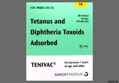 Tenivac Coupon - Tenivac 0.5ml syringe
