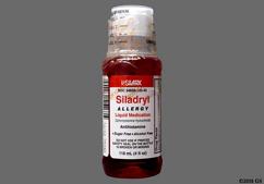 Siladryl Coupon - Siladryl 118ml of 12.5mg/5ml bottle of oral liquid