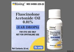 Fluocinolone Coupon - Fluocinolone 20ml of 0.01% ear dropper
