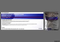 colorless - Ipratropium Bromide / Albuterol Sulfate 0.5mg-3mg / 3mL Solution for Inhalation