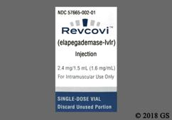 colorless - Revcovi 2.4mg / 1.5mL Solution for Injection