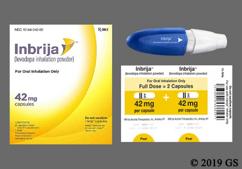 Inbrija Coupon - Inbrija 60 capsules of 42mg inhaler