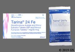 Tarina 24 FE Coupon - Tarina 24 FE 28 tablets of 1mg/20mcg package