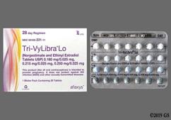 Green Round 24 And S - Tri- VyLibra Lo 28-Day 0.215mg-0.025mg / 0.25mg-0.025mg / 0.18mg-0.025mg Tablet