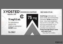 Xyosted Coupon - Xyosted 4 autoinjectors of 75mg carton