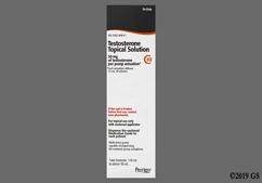 Testosterone Coupon - Testosterone 90ml of 30mg/1.5ml bottle of topical solution